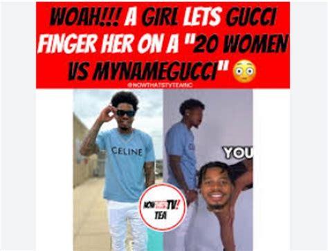 20 v1 gucci finger unblurred|gucci 3rd leg video.